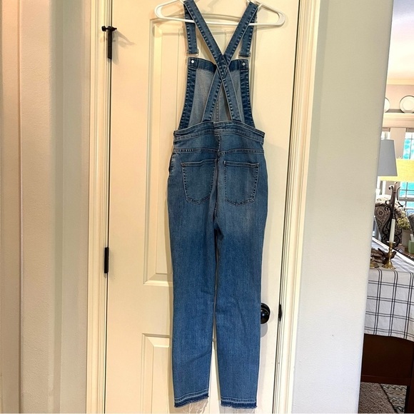 Madewell Skinny Raw Hem Bib Overalls - Picture 2 of 12